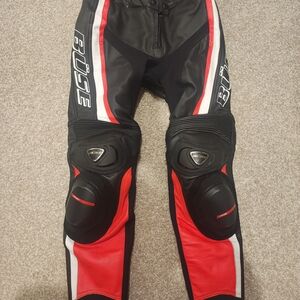 Büse Women Black and Red Motorcycle Pants